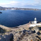 El far de cala nans des de Cadaqués