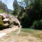 La riera de Mergançol (La ruta dels 6 gorgs)